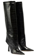 Coco | Botas Altas Efecto Cocodrilo