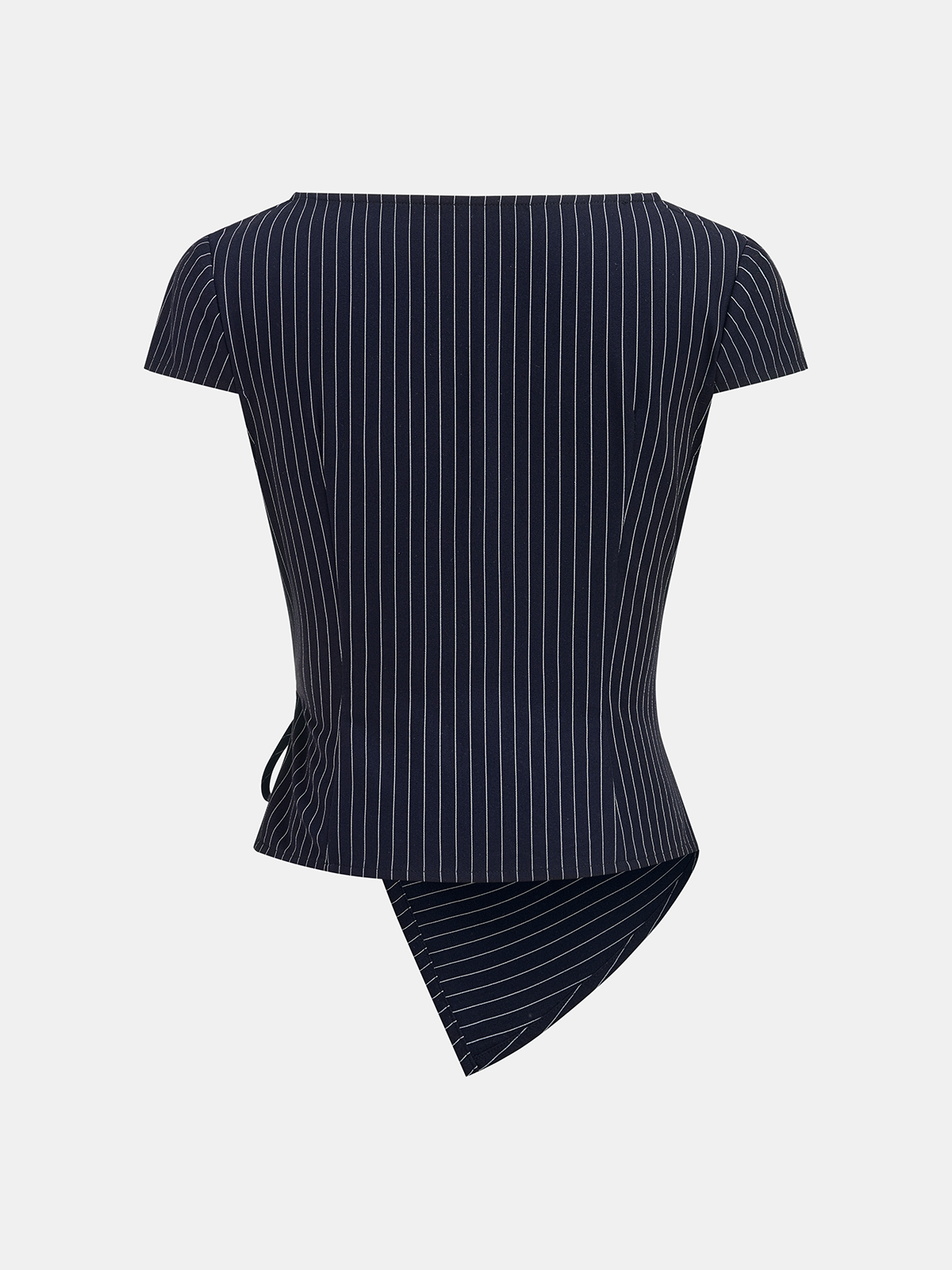 Mara | Conjunto de Top Anudado y Pantalón de Rayas