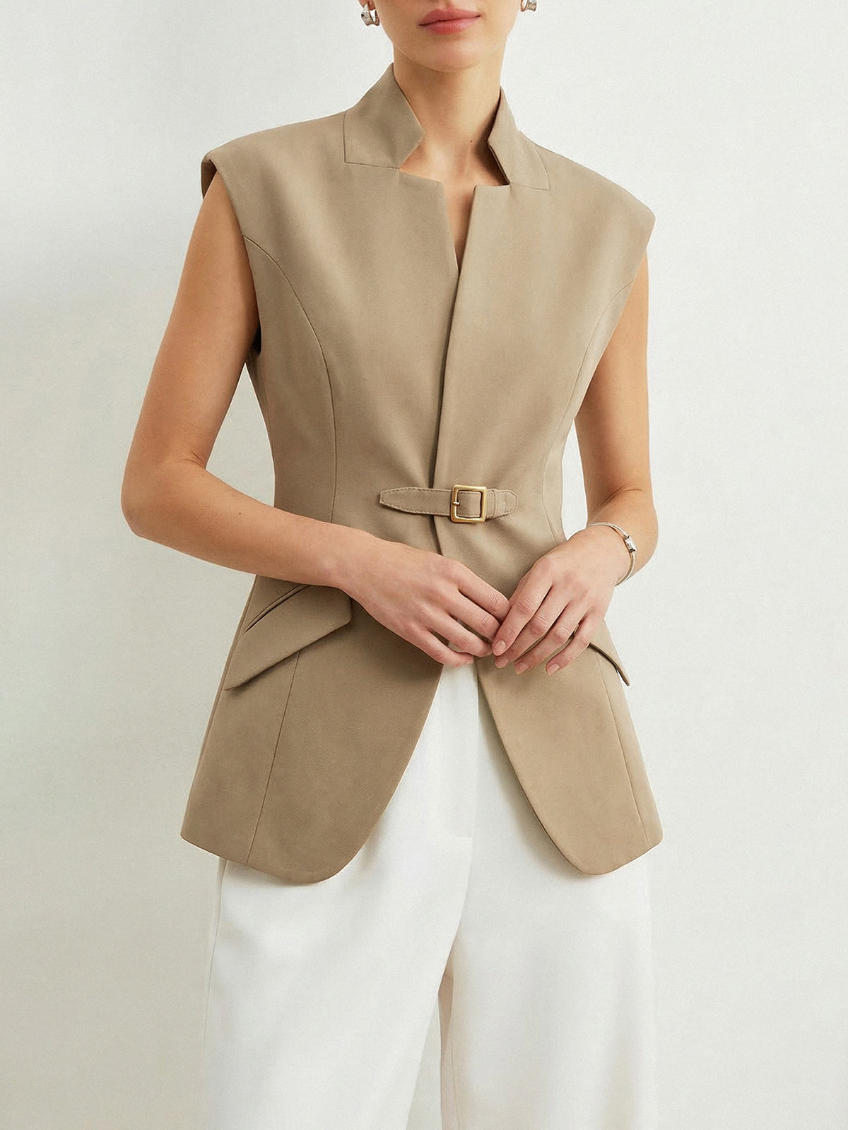 Berta | Blazer con Hebilla