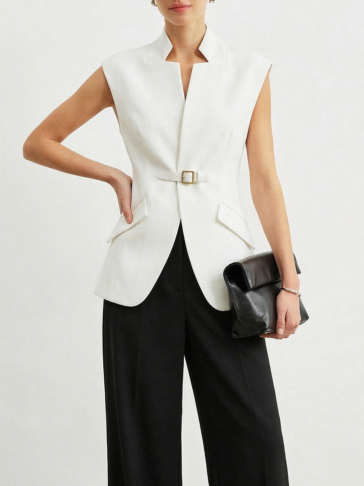 Berta | Blazer con Hebilla