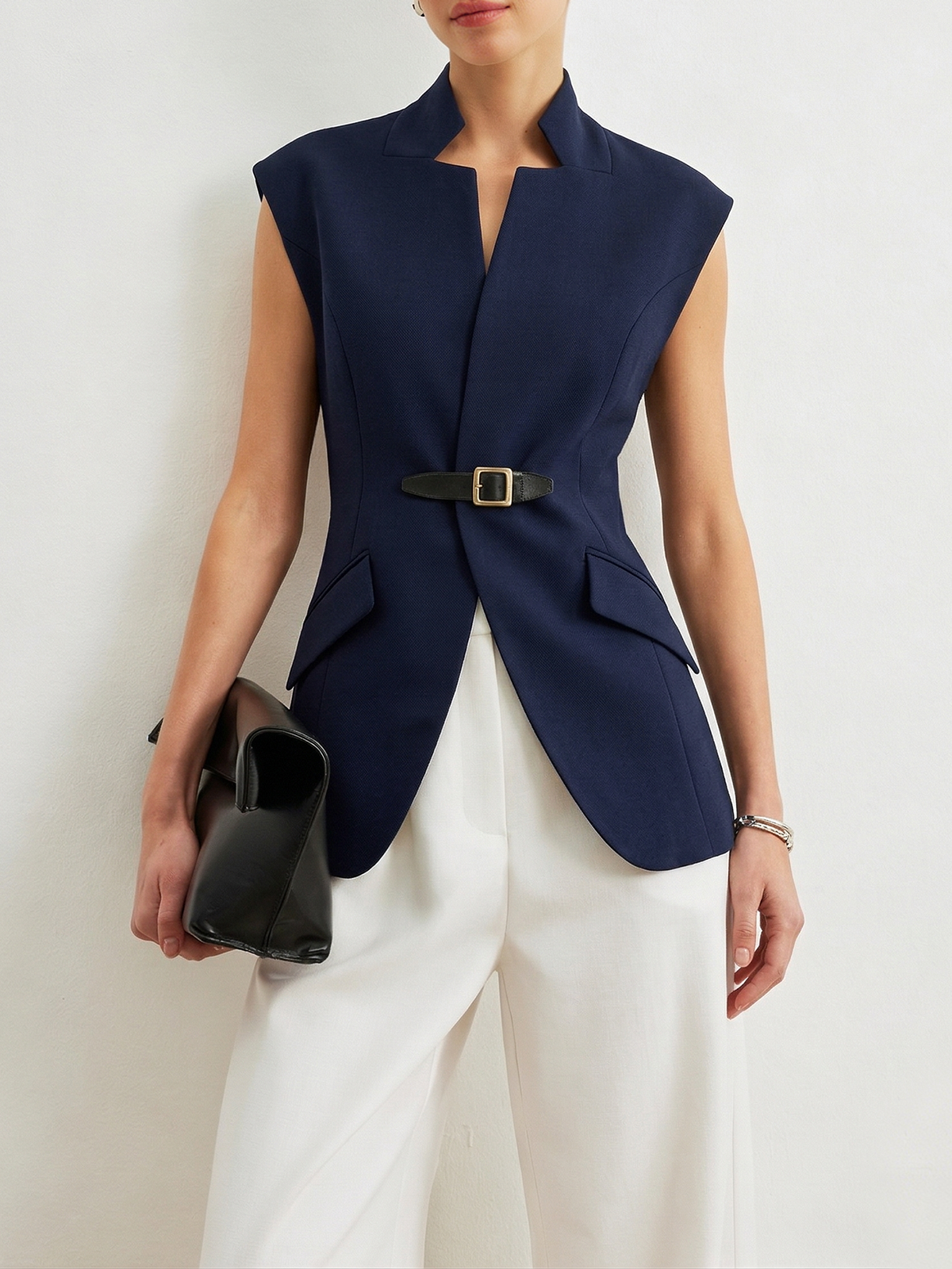 Berta | Blazer con Hebilla