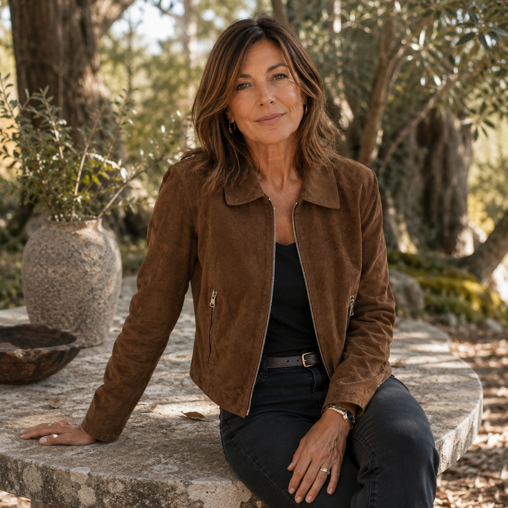 Dakota | Chaqueta Efecto Ante