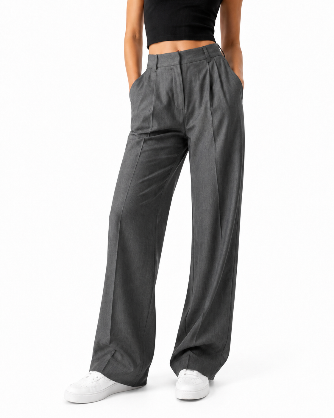 Margarita | Pantalón Recto de Pierna Ancha