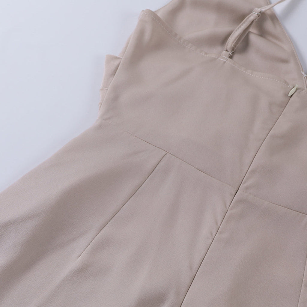 Vestido Elegante con abertura Victoria