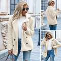 Nieves | Chaqueta de Borreguito con Cuello Sastre