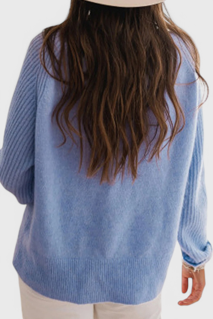 Ariane | Jersey Suave con Mangas Canalé