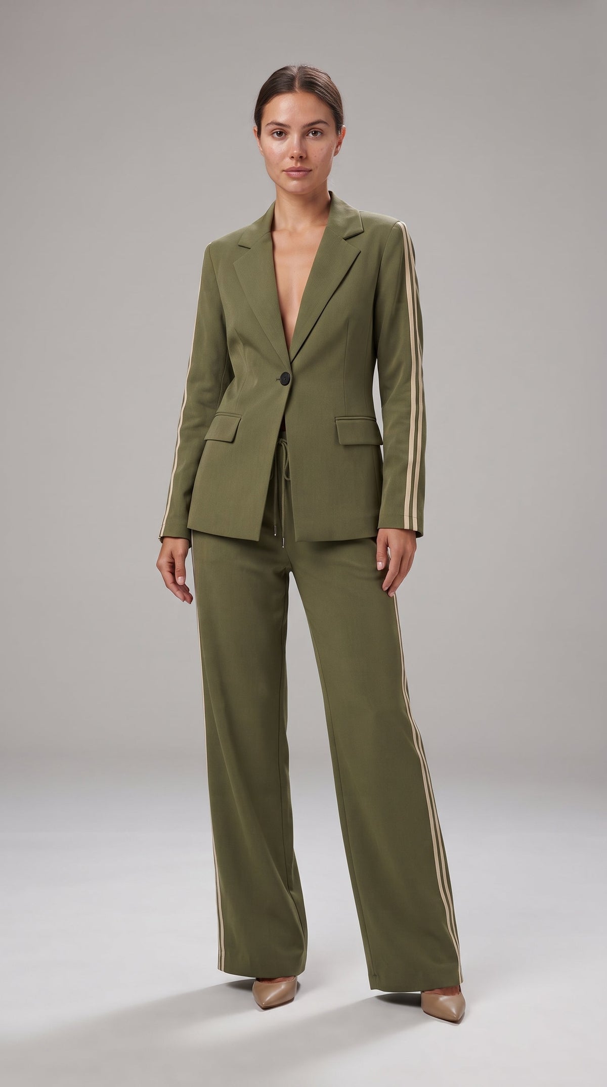 Nadia | Conjunto de Blazer y Pantalón Palazzo