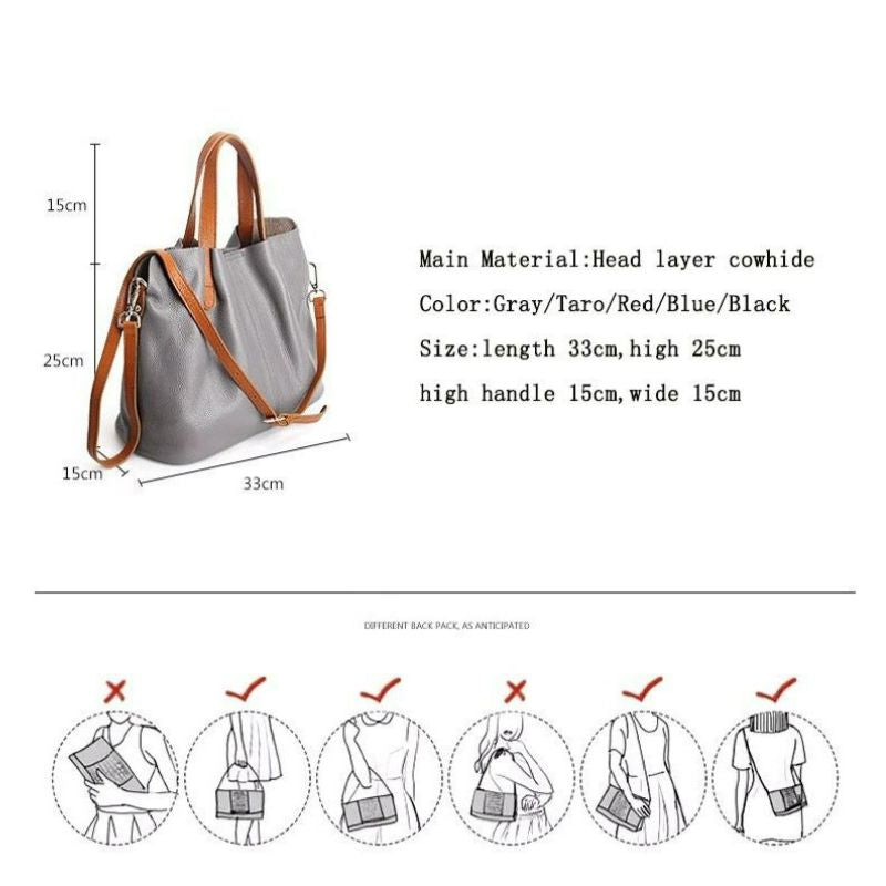 Alana | Bolso Granulado con Bandolera
