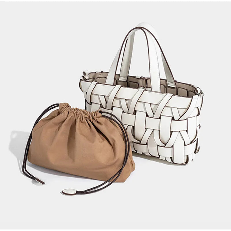 Anita | Bolso Tejido a Mano con Cordón