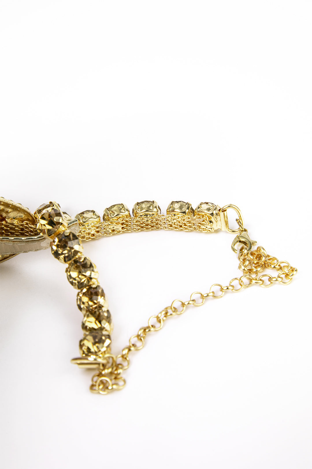 Estela | Salones Dorados con Puntera de Strass