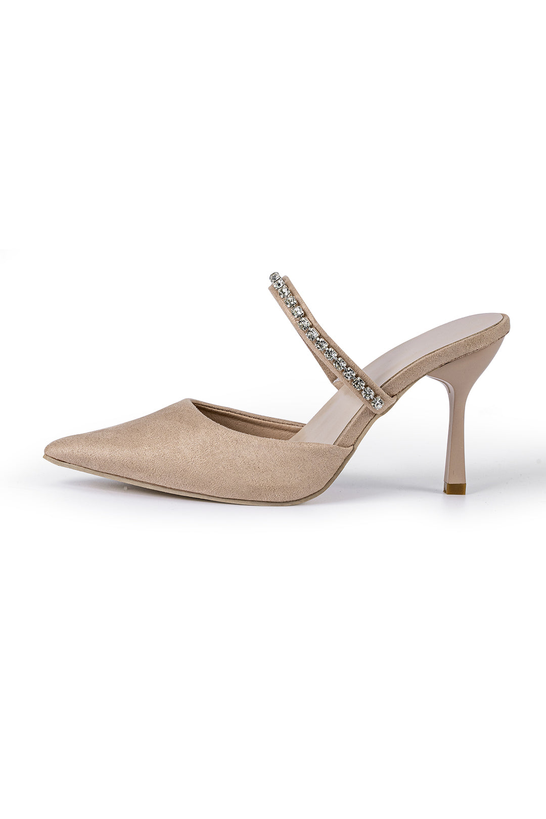 Noa | Sandalias de Terciopelo con Strass