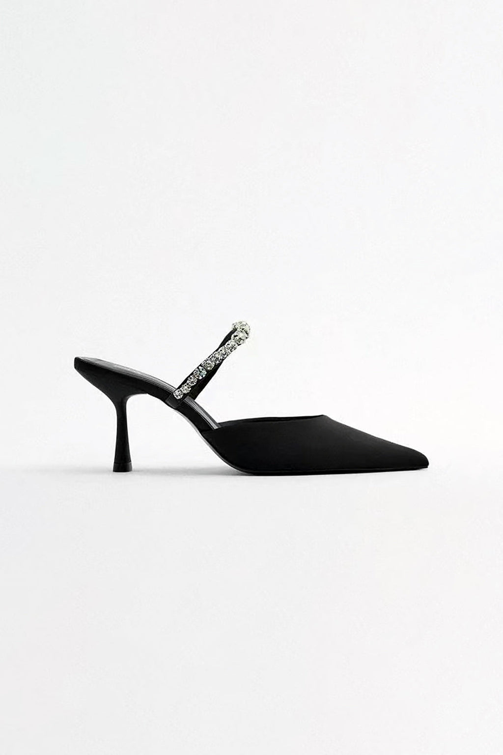 Noa | Sandalias de Terciopelo con Strass