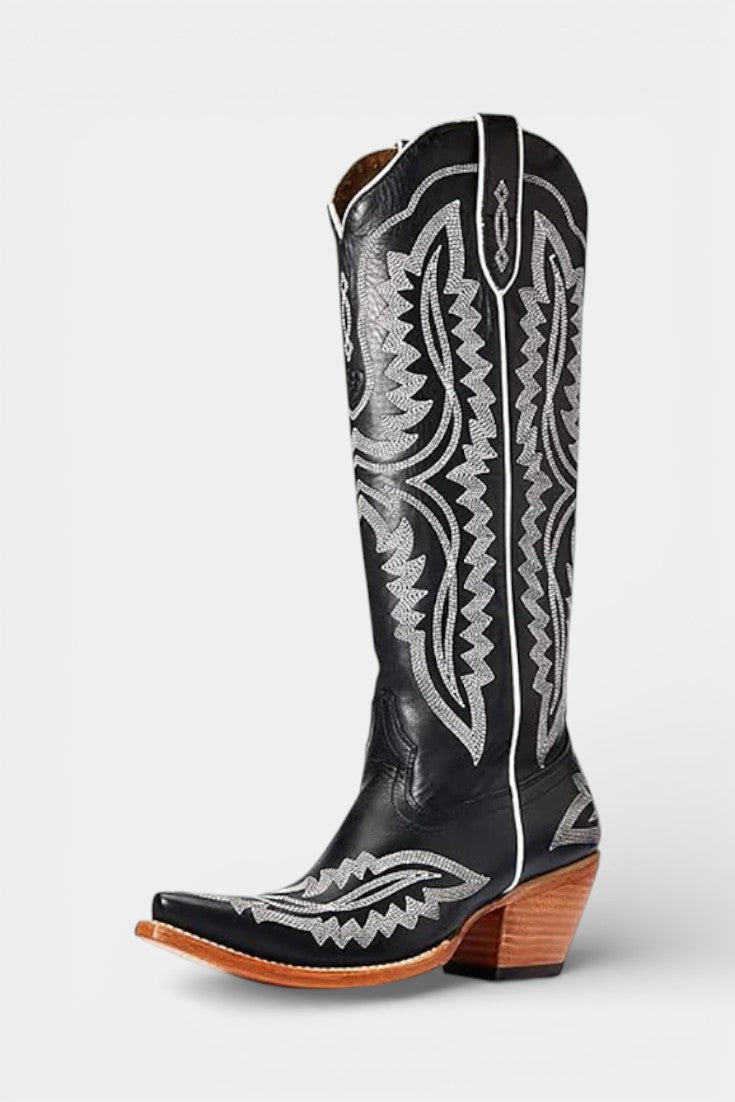 Zoe | Botas Western Bordadas