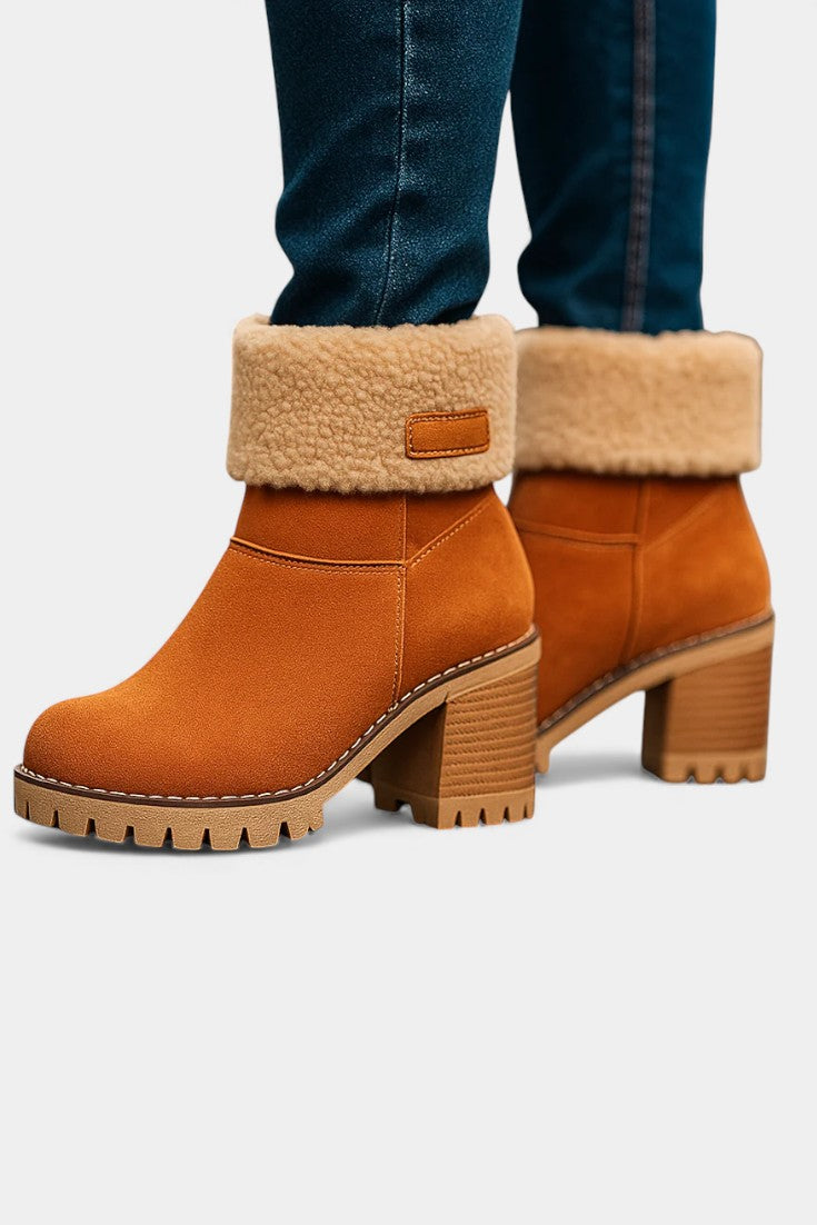 Luz | Botines con Pelo Sintético