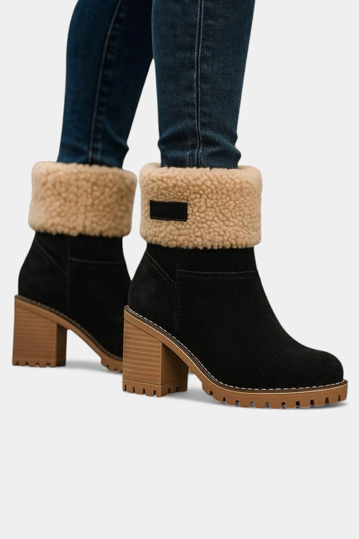 Luz | Botines con Pelo Sintético