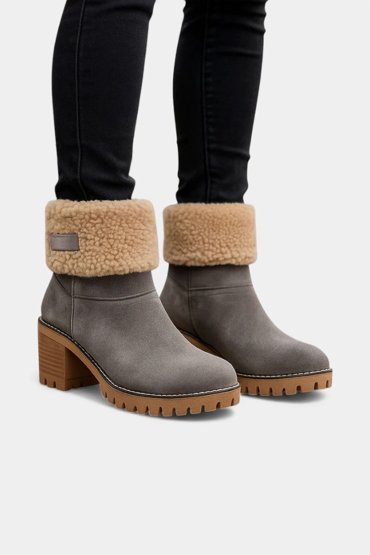 Luz | Botines con Pelo Sintético