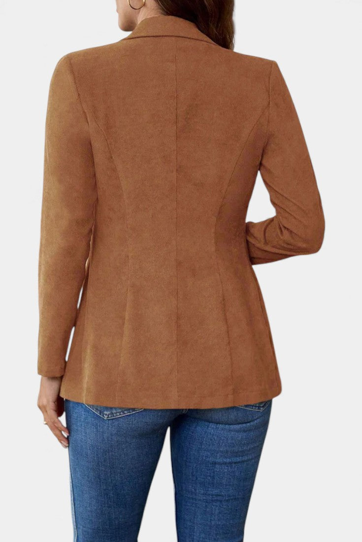 Renata | Blazer Larga de Un Botón