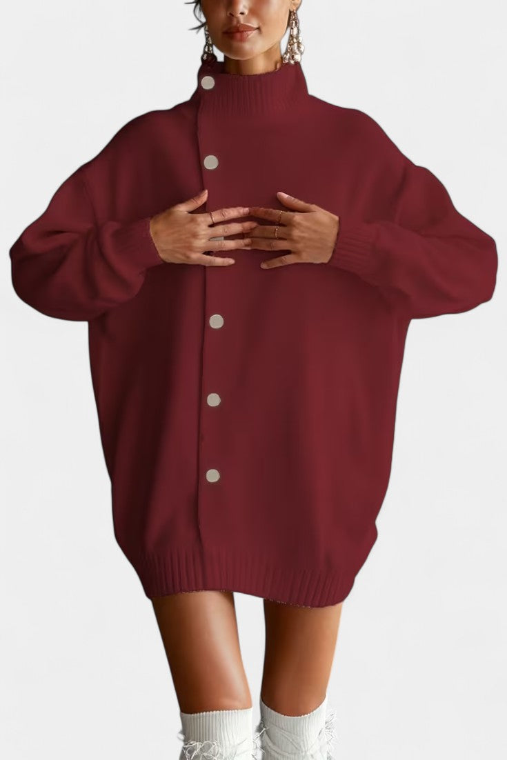 Henar | Jersey Amplio de Cuello Alto
