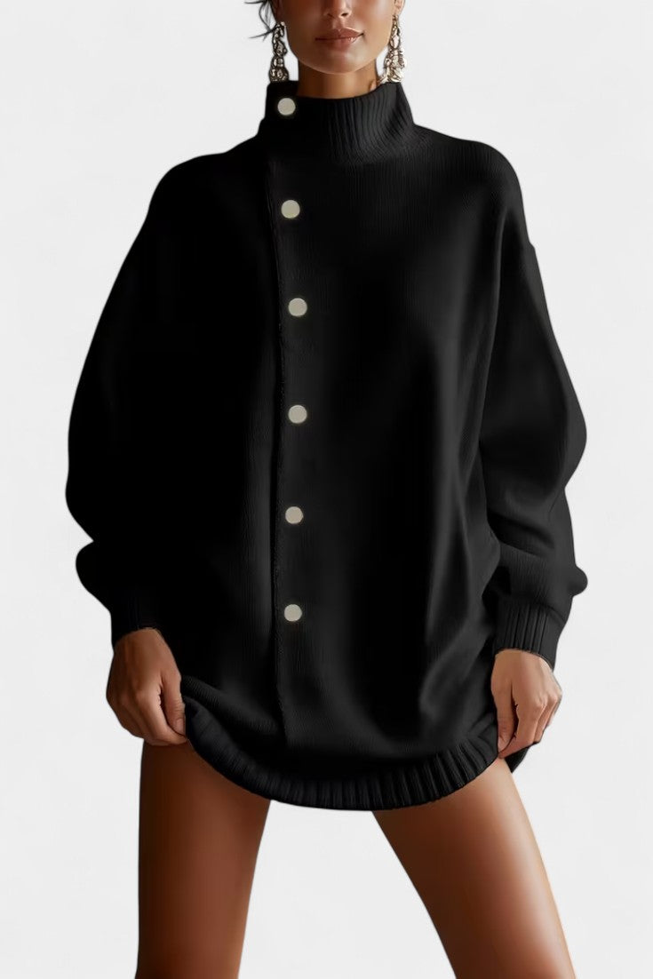 Henar | Jersey Amplio de Cuello Alto