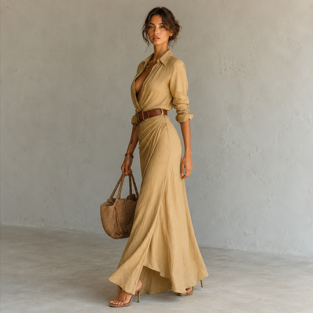 Brenda | Vestido Asimétrico Elegante