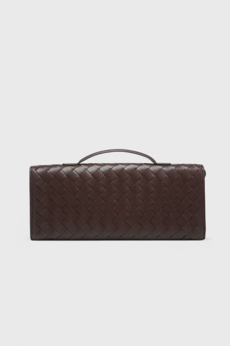 Melania | Bolso Clutch con Nudo Dorado