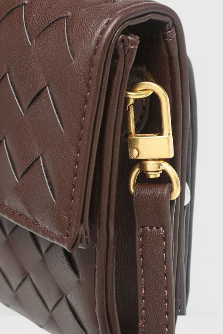 Melania | Bolso Clutch con Nudo Dorado