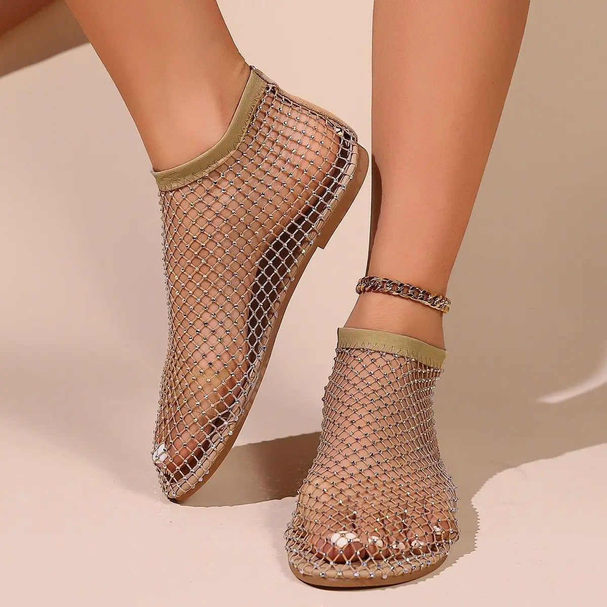 Paloma | Bailarinas de Malla con Strass