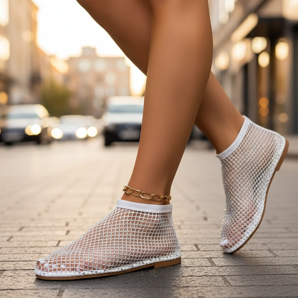 Paloma | Bailarinas de Malla con Strass