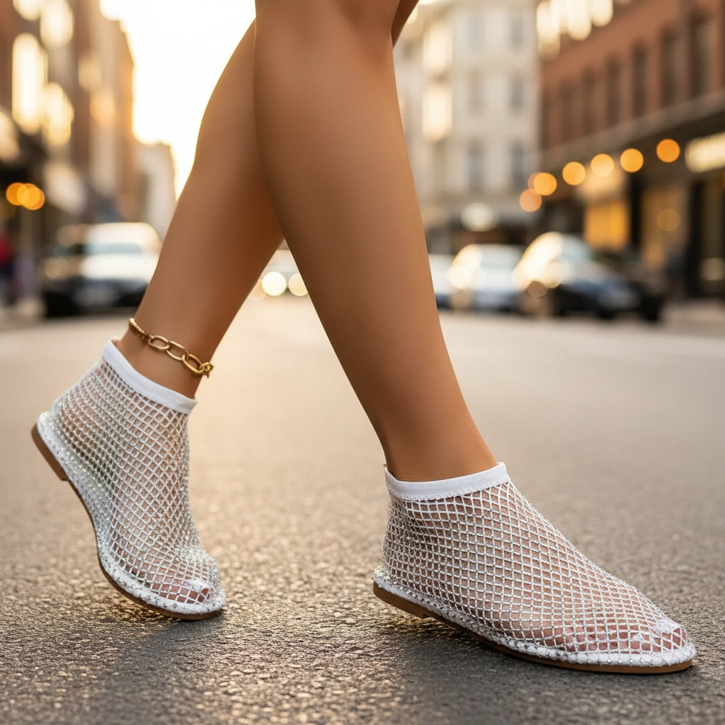 Paloma | Bailarinas de Malla con Strass