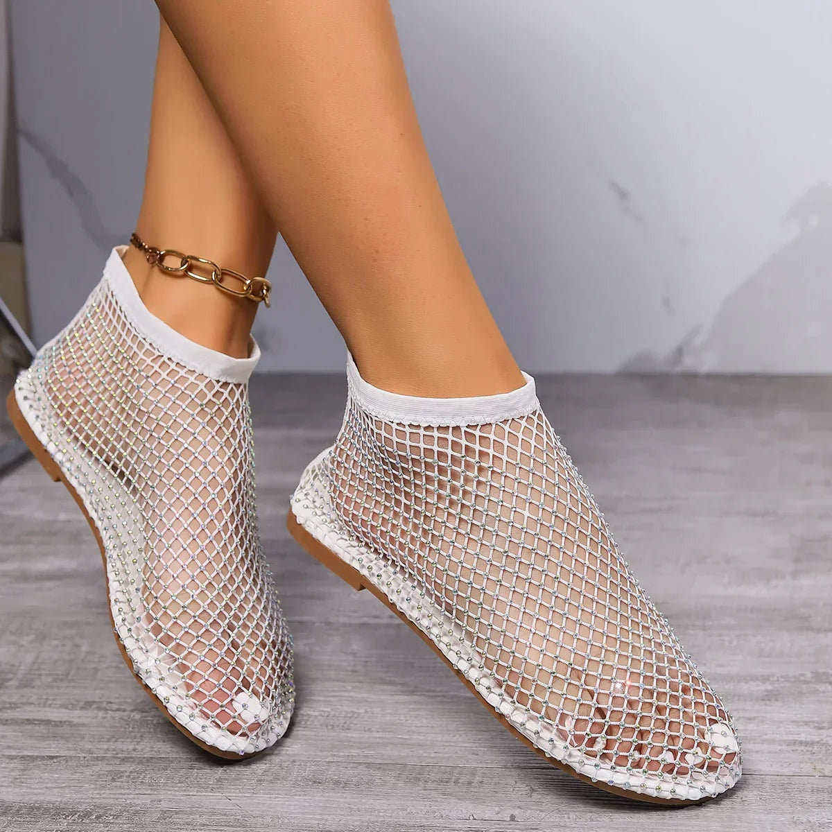 Paloma | Bailarinas de Malla con Strass