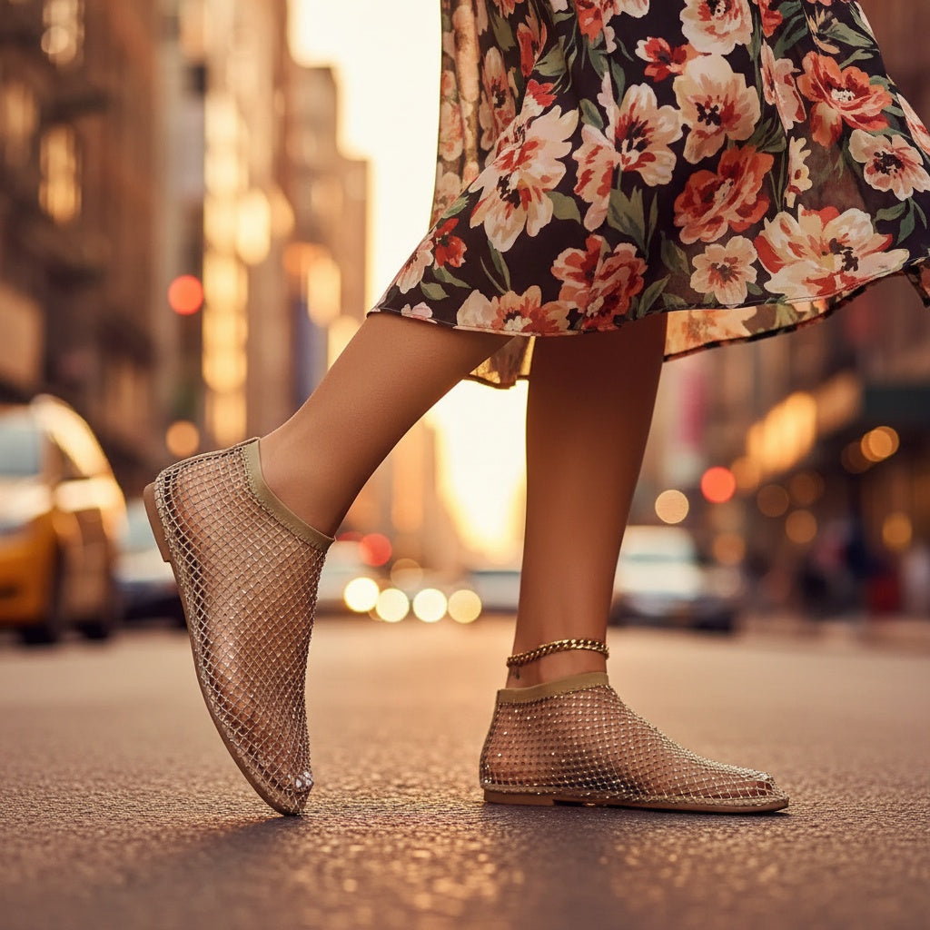 Paloma | Bailarinas de Malla con Strass