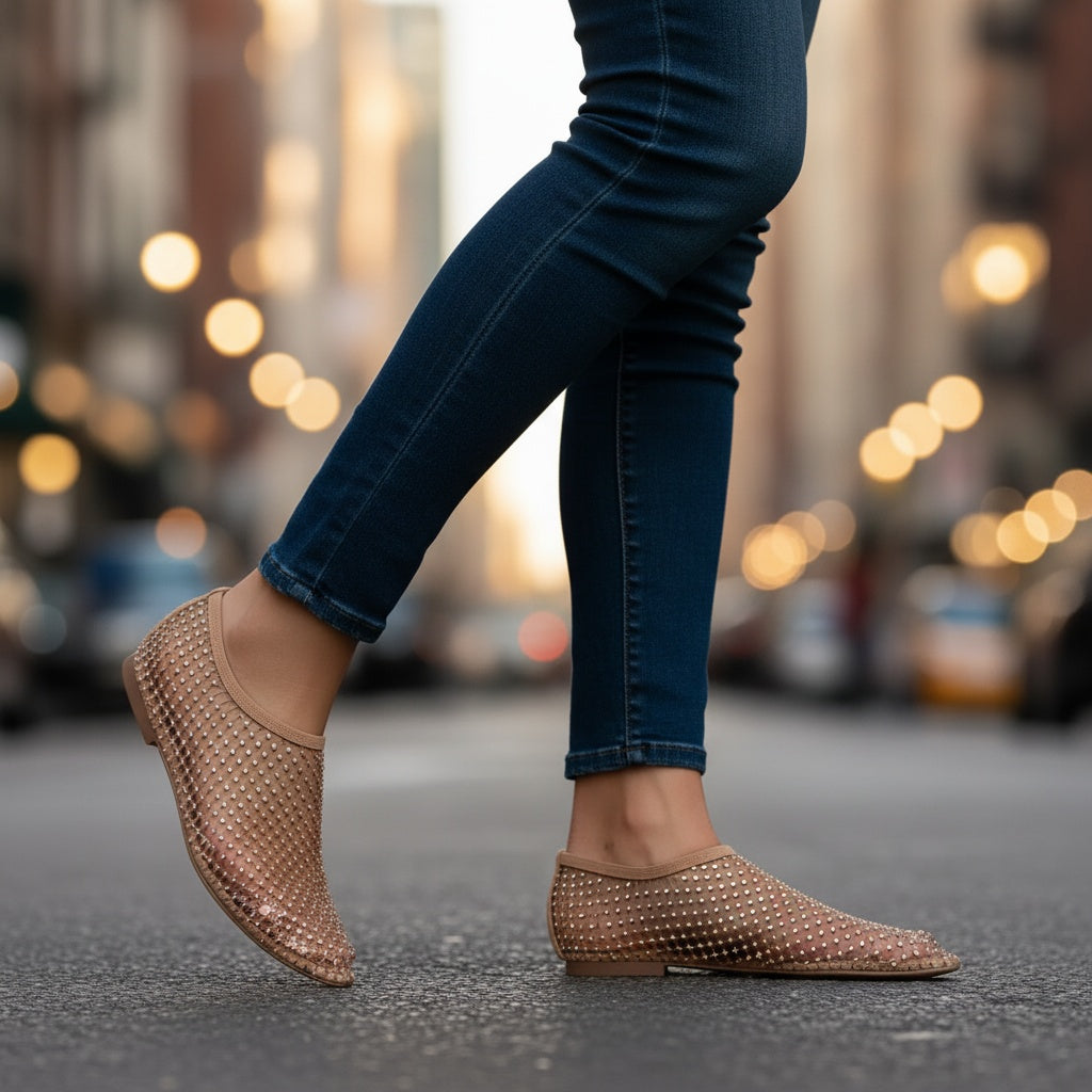 Paloma | Bailarinas de Malla con Strass