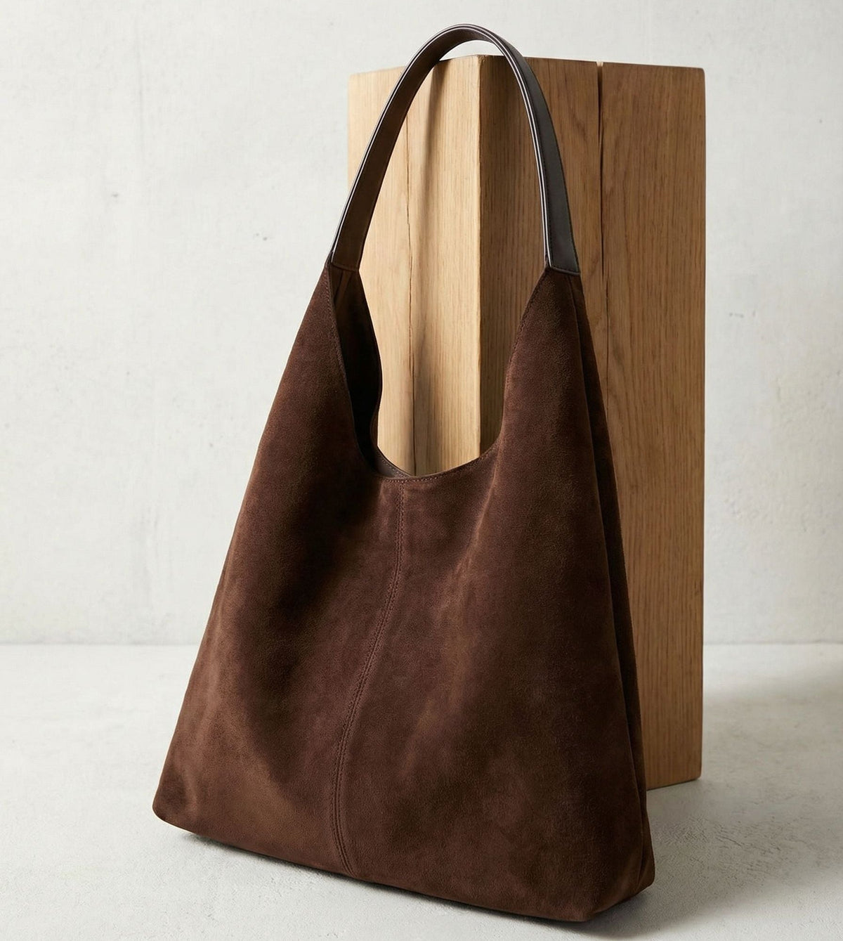 Sabina | Bolso Hobo Efecto Ante