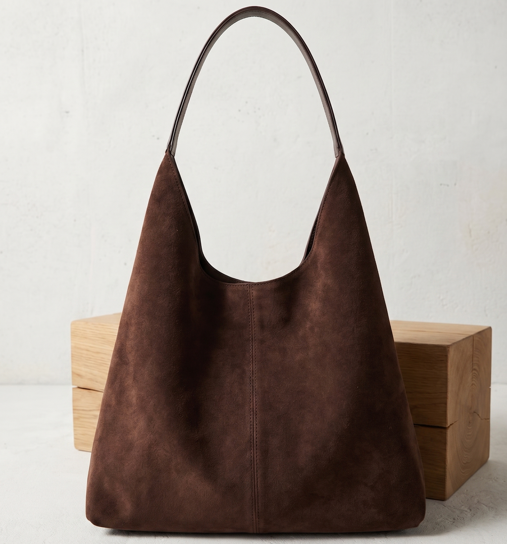 Sabina | Bolso Hobo Efecto Ante
