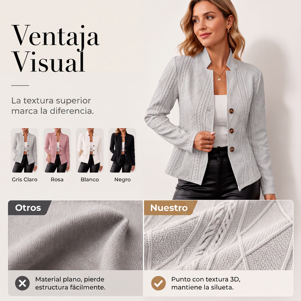 Begoña | Americana de Punto Slim